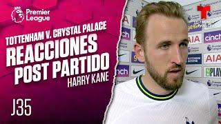 Harry Kane tras su gol al Crystal Palace: "Es una sensación muy especial" | Telemundo Deportes