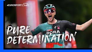 Back-To-Back German Stage Wins At Giro d'Italia As Nico Denz Wins Stage 12 In Style! | Eurosport