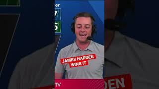 James Harden GAME-WINNER Over Celtics | 76ers Fan Reaction From Chase Senior