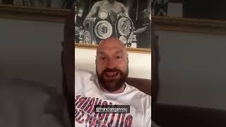 TYSON FURY TELLS FRANCIS NGANNOU TO SIGN THE CONTRACT! ️