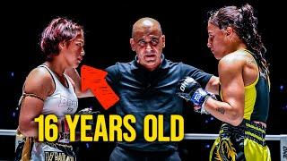 WOW  16-Year-Old Kwankhao Goes To WAR With Brazil's Yuly Alves