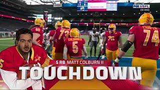 Touchdown Matt Colburn II | Houston Gamblers 7-7 Philadelphia Stars | Temporada 2023 | USFL
