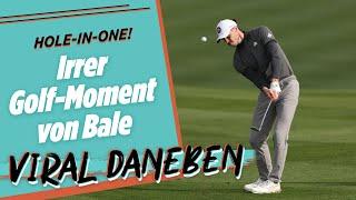 Auch beim Golf ein Ass: Gareth Bale schafft Sensationsschlag! | Viral Daneben