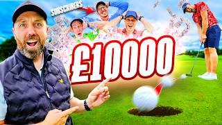 £10,000 for the first GOLFER to make birdie!