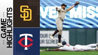 Padres vs. Twins Game Highlights (5/9/23) | MLB Highlights