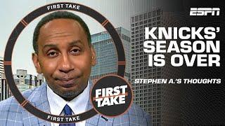 Stephen A.'s season-ending thoughts on the New York Knicks ️ | First Take