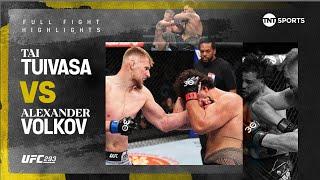 "THESE GUYS ARE GOING AT IT!"  | Tai Tuivasa vs. Alexander Volkov | #UFC293 Highlights