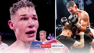 Emotional Chris Billam-Smith reacts to BEATING Okolie to win a world title