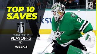 Must-See NHL Saves from Week 3 | Skinner, Bobrovsky, Oettinger | 2023 Stanley Cup Playoffs