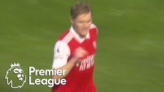 Martin Odegaard strikes first for Arsenal v. Newcastle United | Premier League | NBC Sports