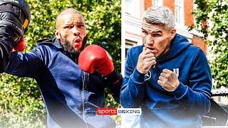 FULL WORKOUT!  | Liam Smith and Chris Eubank work crowd