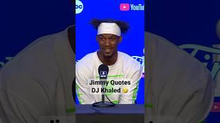 "He’s a major key" - Jimmy Butler Drops DJ Khaled Line To Describe Guarding Jokic!  | #Shorts