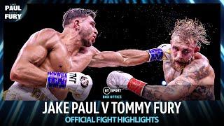 The Truth is revealed! Jake Paul v Tommy Fury | Official Fight Highlights | BT Sport Boxing
