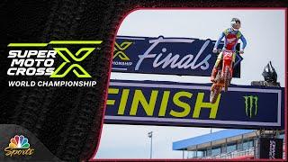 Analyzing lap times for Chase Sexton, Ken Roczen at SMX World Championship | Motorsports on NBC