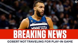 Rudy Gobert will not travel with team for play-in game at Lakers | CBS Sports