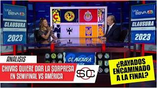 LIGUILLA LIGA MX semifinales nos traen CLÁSICOS. América vs Chivas el PLATO FUERTE | SportsCenter