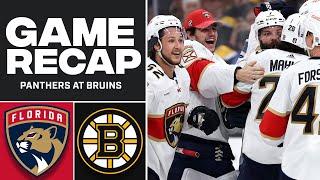 2023 Stanley Cup Playoffs: Florida Panthers win OT thriller 4-3 to advance past Bruins | CBS Sports