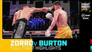 OUT COLD! Ellis Zorro knocks out Hosea Burton!  | Official Fight Highlights | BT Sport Boxing