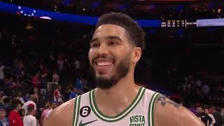 "I'm Humbly One Of The Best Players In The World"- Jayson Tatum After His Clutch Performance!