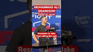 MUHAMMAD ALI GRANDSON BIAGGIO RESPONDS TO JAKE PAUL CHALLENGING HIM TO A FIGHT IN THE PFL