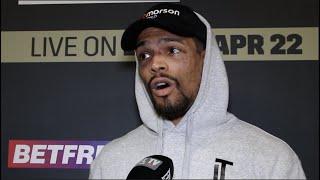 JORDAN THOMPSON REACTS TO EDDIE HEARN'S COMMENTS ON HIM AFTER BRUTAL STOPPAGE WIN OVER LUKE WATKINS!