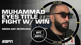 Belal Muhammad says the payoff is worth the risk to fight at UFC 288 | ESPN MMA