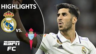 Real Madrid rolls vs. Celta Vigo behind goals from Asensio & Militão | LaLiga Highlights | ESPN FC
