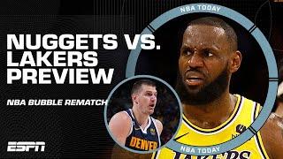 Lakers vs. Nuggets BUBBLE REMATCH  Is Denver the favorite this time around?!  | NBA Today