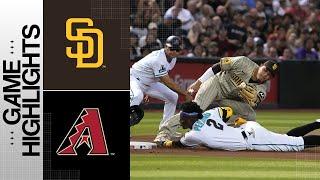 Padres vs. D-backs Game Highlights (4/20/23) | MLB Highlights