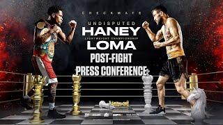 Haney vs Loma | POST-FIGHT PRESS CONFERENCE