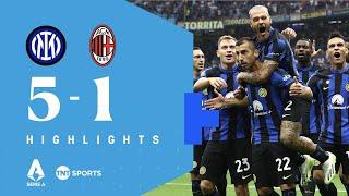 Mkhitaryan Helps Inter Win Four In a Row! | Inter v Milan 5-1 | Serie A | Match Highlights