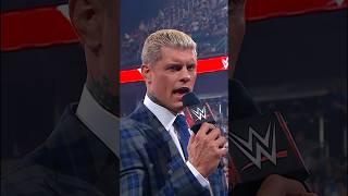 Cody Rhodes wants Brock Lesnar out of his way