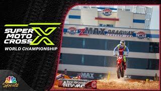 SuperMotocross World Championship Playoff 1 at Charlotte best moments | Motorsports on NBC