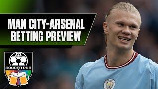 Man City-Arsenal deep dive, Matchweek 33 best bets with The 2 Robbies | Soccer Pub | NBC Sports
