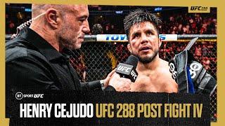 Henry Cejudo: "This may be the last time I am in the Octagon" Triple C #UFC288 post-fight interview