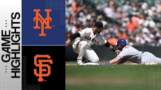Mets vs. Giants Game Highlights (4/22/23) | MLB Highlights