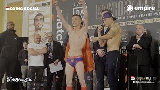 SPIDERMAN TURNS SUPERMAN! - Brandon Scott Pulls Out Another Superhero Attire For The Weigh-In