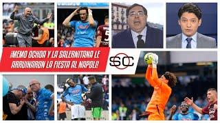 Memo Ochoa impidió coronación del Napoli y Chucky Lozano como campeones de la Serie A | SportsCenter