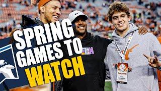 2023 College Football PREVIEW: Spring Games TO WATCH [Texas + MORE] |  CBS Sports