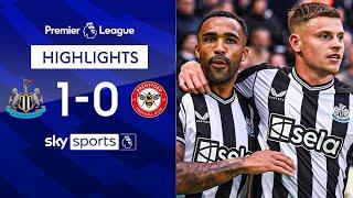 Newcastle end run of three straight defeats | Newcastle 1-0 Brentford | Premier League Highlights