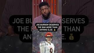 Joe Burrow deserves more money than anyone in football  #NFL #Bengals #JoeBurrow #Shorts