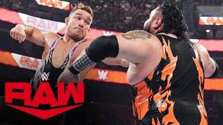 Chad Gable vs. "Big" Bronson Reed: Raw highlights, Sept. 18, 2023