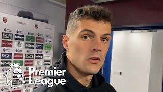 Granit Xhaka: 'Nothing changes' after Arsenal's draw v. West Ham | Premier League | NBC Sports