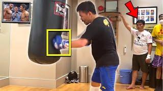 *OMG* PACQUIAO SСАRES TEAM AFTER LITERALLY TEARS UP HEAVY BAG (LEAKED CAMP FOOTAGE for BUAKAW!)