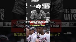 Exactly one year later, Jimmy Butler & the Heat GOT IT DONE  #shorts #nba #jimmybutler #heat