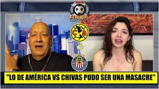 UNA MASACRE pudo ser la GOLEADA del América a Chivas si se lo proponía | Raza Deportiva