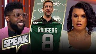 What is on the line for Aaron Rodgers this season with Jets? | NFL | SPEAK