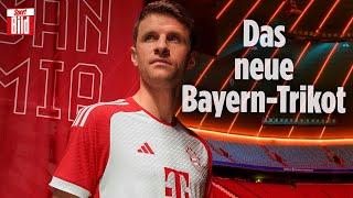Bundesliga: Das neue Heim-Trikot des FC Bayern für die Saison 2023/24