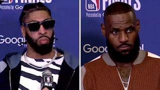 LeBron James & Anthony Davis react to losing Game 1 to the Nuggets | SportsCenter