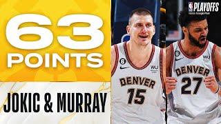 Nikola Jokić (28 PTS) & Jamal Murray (35 PTS) Combine for 63 Points In Nuggets Game 5 W!